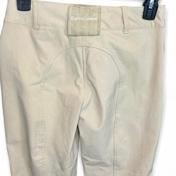 🏇Equine Couture Coolmax Champion Breeches | Child’s 16 | Knee Patch Riding Pants - Picture 4 of 8